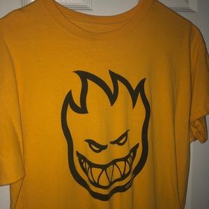 Men’s large yellow spitfire t shirt